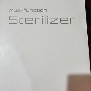 Multi-Function Sterilizer in Black